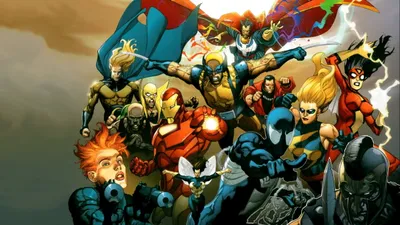 Download Free Marvel Comics HD Wallpaper Featuring Wolverine Iron Man SpiderMan  Ms Marvel in 2560x1440px