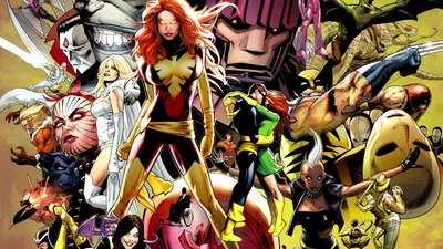 Marvel XMen Epic Ensemble HD Wallpaper Featuring Archangel Iceman Sabretooth  More in 1920x1080px