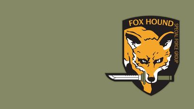 Metal Gear Solid HD Wallpaper Fox Hound Special Force Group Logo  1080p Original Dimensions 1920x1080px  Free Download