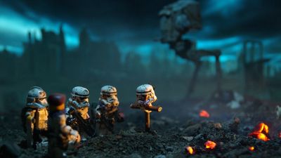 HD Wallpaper Assorted Star Wars Figures in 1080p with Depth of Field  Free Download