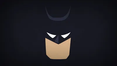 Marvel Batman Minimalist Vector Illustration HD Wallpaper Superhero Symbol Art