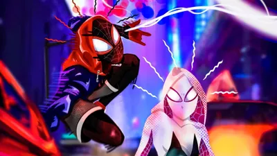 SpiderMan Into The SpiderVerse HD Wallpaper  Gwen Stacy  Marvel Comics Theme  Free Download in 4K