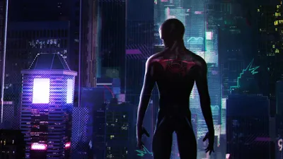 SpiderMan Into The SpiderVerse HD Wallpaper  Marvels Miles Morales in 4K 3840x2160px Free Download