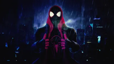 Download Free HD Wallpaper of SpiderMan Into The SpiderVerse Featuring Miles Morales  Marvel Comics Inspired 4K Desktop Background