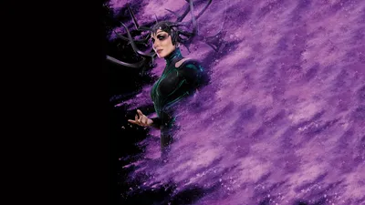 HD Marvel Thor Ragnarok Wallpaper  Hela Illustration Featuring Cate Blanchett