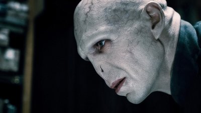 Harry Potter Voldemort HD Wallpaper Deathly Hallows CloseUp Portrait  Free Download 1080p 2K 4K 5K Wallpapers