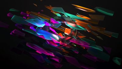 Vibrant Multicolor Graphics HD Wallpaper for Desktop  Mobile  Free Download  4K HD 3D Abstract Art