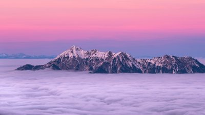 4K HD Wallpaper Majestic Snowy Mountain Range in Natures Stunning Landscape  Free Download for PC Mobile and Tablet