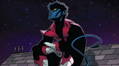 Nightcrawler Marvel Comics HD Wallpaper A Stunning Digital Artwork in 1080p