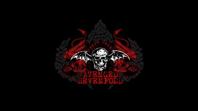 HD Wallpaper Avenged Sevenfold Logo in Rock and Heavy Metal Theme with Black Background  Free Download 1080p 2K 4K 5K