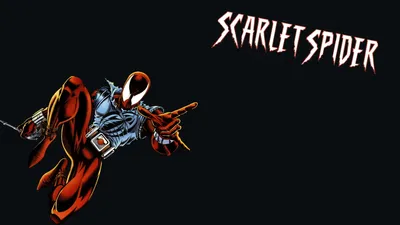 Scarlet Spider Marvel Illustration HD Wallpaper for Desktop and Mobile