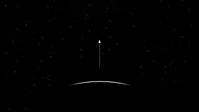 4K HD Wallpaper Stars Wallpaper with Simple Minimalistic Black Background  Free Download for PC Mobile and Tablet  3840x2160px