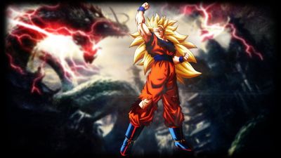 WQHD and HD Wallpaper Son Goku 3 Dragon Ball Z Kai Vegeta Black Goku  Free Download