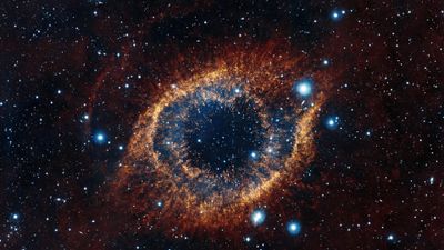 Explore the Mysteries of the Universe with this 4K HD Wallpaper Space Galaxy Astronomical Object Helix Nebula