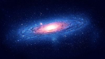 Stunning 1080p HD Wallpaper Milky Way Galaxy Stars Andromeda  Space Art  Free Download in Multiple Resolutions 2K 4K 5K