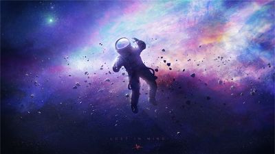 Discover the Stunning 1080p HD Wallpaper Space Nebula Astronaut  More by Paul Boy  Free Download