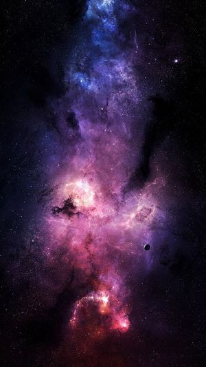 Mobile HD Wallpaper Space Vertical Night Sky with Stars and Galaxies  Astronomy Galaxy Milky Way  Free Download 1080x1920px