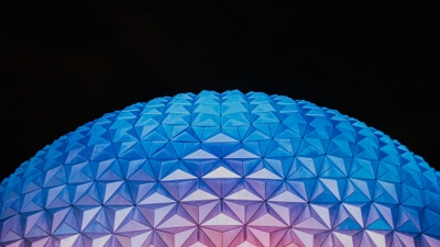 Explore the Futuristic Charm of Spaceship Earth Epcot Scene