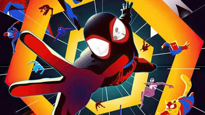 Download Free HD Wallpaper of SpiderMan Across the SpiderVerse  Marvel Comics Theme in 4K and 5K Resolution