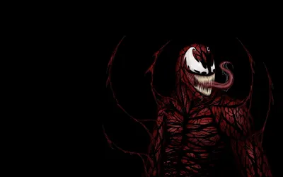 Marvel Venom HD Wallpaper Spooky Black and Red Theme with SpiderMan and Carnage  Free Download for Desktop and Mobile