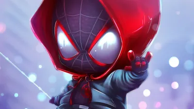 Download SpiderMan Chibi Marvel Comics HD Wallpaper  Free 4K  5K Desktop Backgrounds