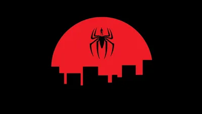 SpiderMan Minimalist HD Wallpaper  Marvel Cinematic Universe  Free Download for Desktop  Mobile in 1080p 2K 4K 5K