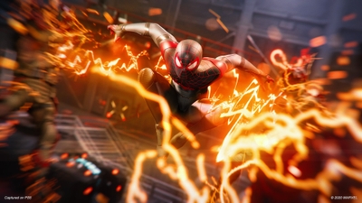 Swinging into Action Miles Morales Spiderman in HD