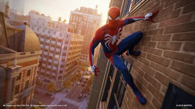 Download SpiderMan PS4 HD Wallpaper  Marvel Comics Video Game Background in 1080p to 5K