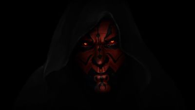 1080p HD Wallpaper Person Wearing Hood in Star Wars  Darth Maul The Sith Lord  Free Download