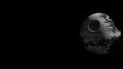 Explore the Night Sky with Star Wars Deathstar Wallpaper  HD 1080p Science Fiction Geometric Shapes