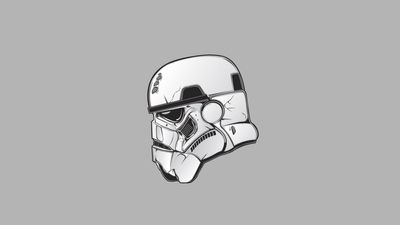 Star Wars Storm Trooper Wallpaper HD 1080p with Gray Background  Free Download for PC Mobile and Tablet