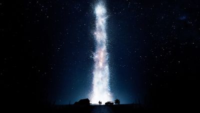 Captivating Interstellar Wallpaper White Explosion Stars Night Sky  HD 1080p