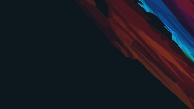 4K HD Wallpaper Stroke Artwork with Abstract Coloured Lines  Minimalist and Minimalism Design