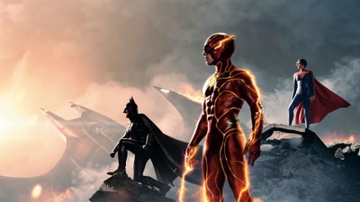 Speed into Action with The Flash 2023 Movies  HD Quality Wallpaper