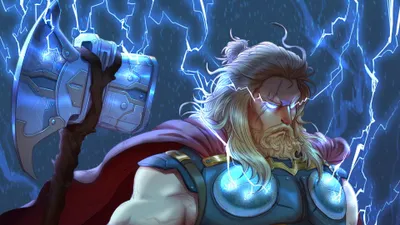 Download Free Thor Marvel Comics HD Wallpaper in 4K 5K for Desktop PC Mobile  Tablet