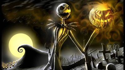 Spooky HD Wallpaper Tim Burtons Jack Skellington and Halloween Terror in 1080p