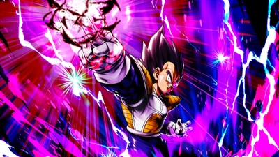 Powerful Ultra Vegeta Dragon Ball Legends Artwork