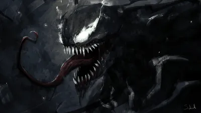 Download Marvel Venom HD Wallpaper Exquisite Digital Art and Illustration