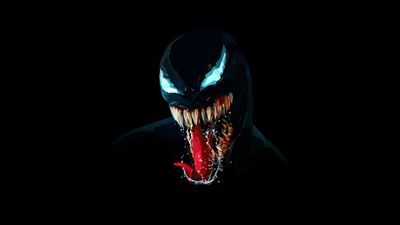 Marvel Venom Wallpaper Dark Marvel Comics with Black Background  HD WQHD Wallpaper