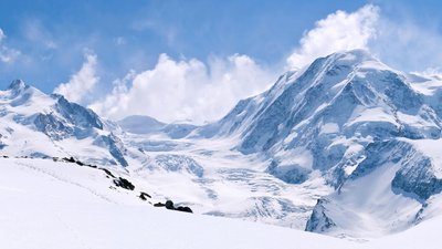 Snow Capped Mountain HD Wallpaper Winter Mountains and Tranquil Scenic Beauty in Nature