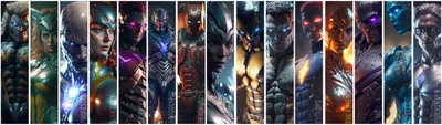 XMen Marvel Super Heroes Ultrawide Wallpaper 5120x1440  Free HD Download for Desktop  Mobile